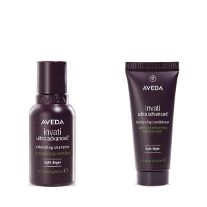 Aveda Invati Ultra Advanced Exfoliating Shampoo & Thickening Conditioner Light Duo