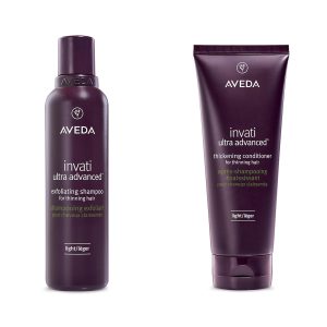 Aveda Invati Ultra Advanced Exfoliating Shampoo & Thickening Conditioner Light Duo